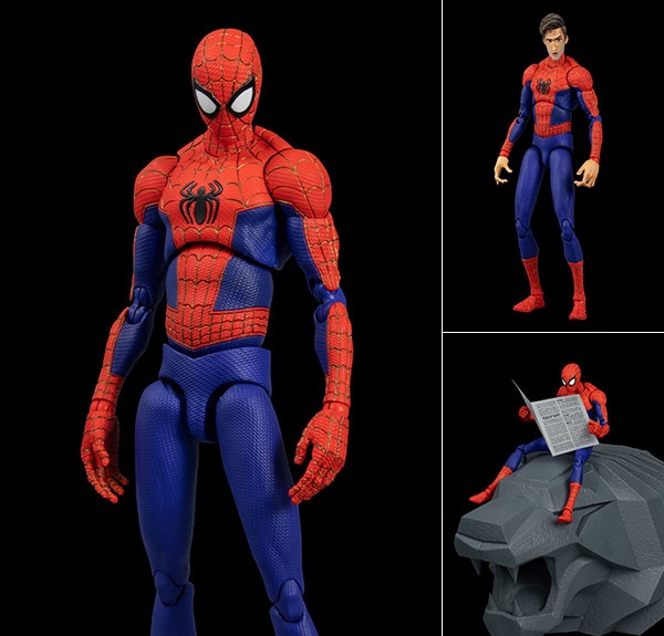 Spider-Man: Into the Spider-Verse SV Action Peter B. Parker/Spider-Man  Figura de Acción Version DX – Frikiitoys